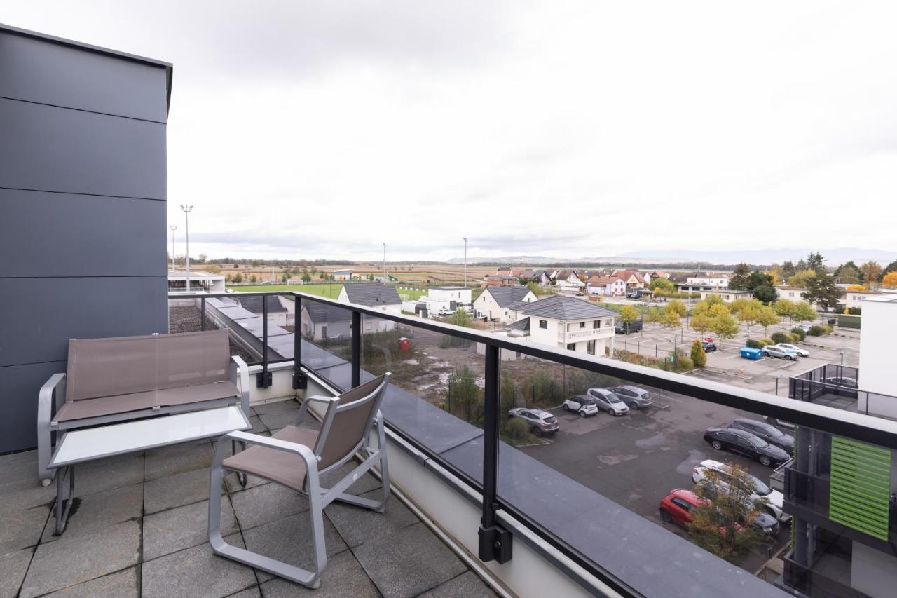 Aparthotel Adagio Bâle Mulhouse Aeroport Blotzheim Extérieur photo